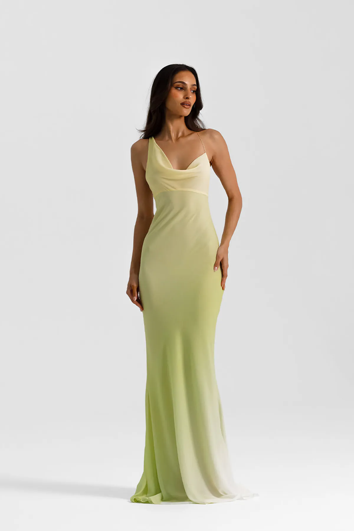 Hallie Gown Dress Corset Citrus Yellow Size 1 / AU 8 by Natalie Rolt