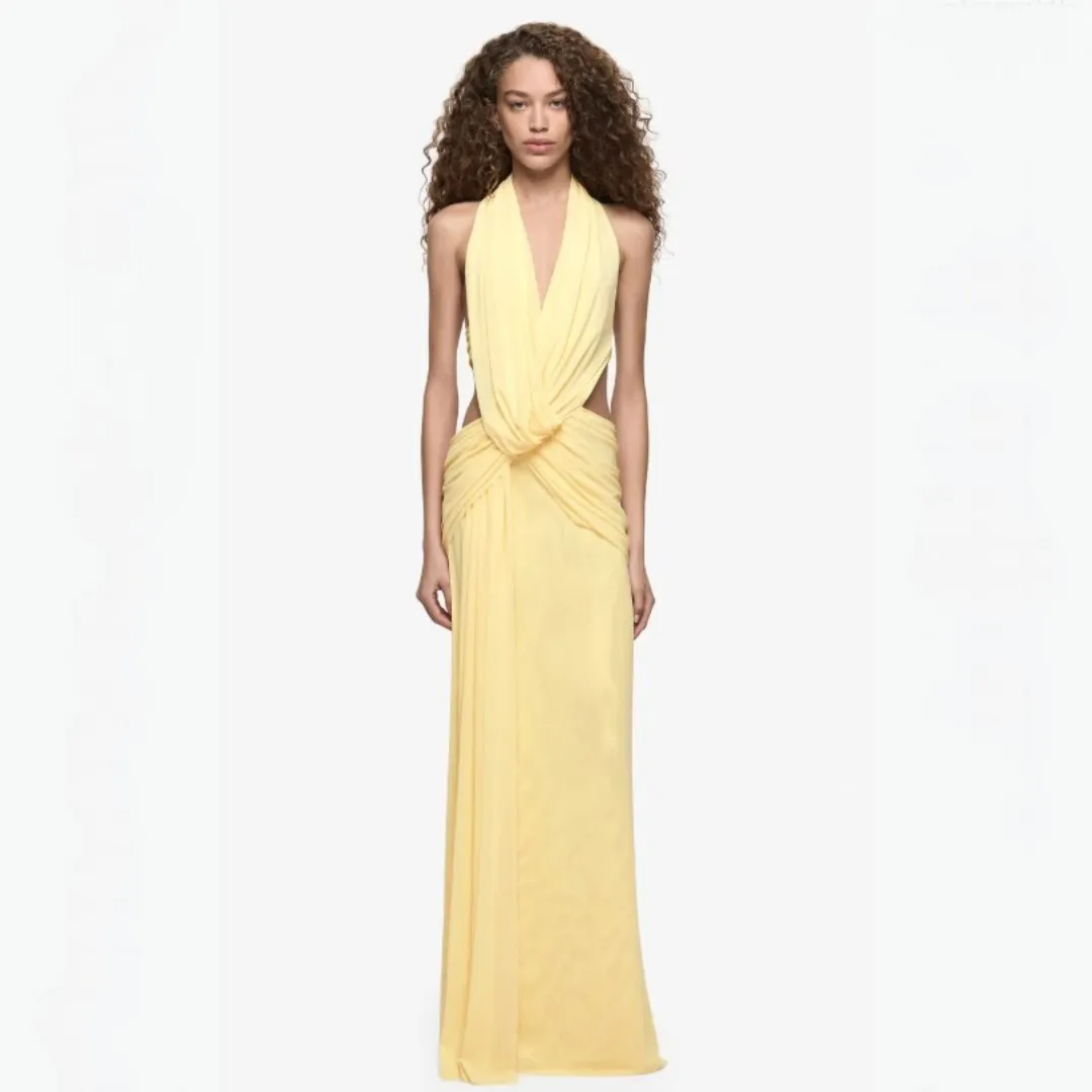 Charlize Halter Maxi Dress Size 6 and 10 by Bec & Bridge