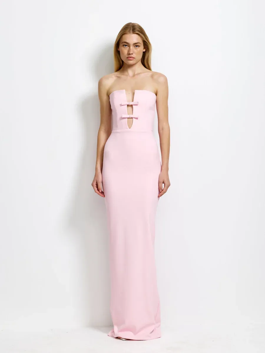 Addison Gown Dress Parfait Pink Size XS / AU 6 by Effie Kats