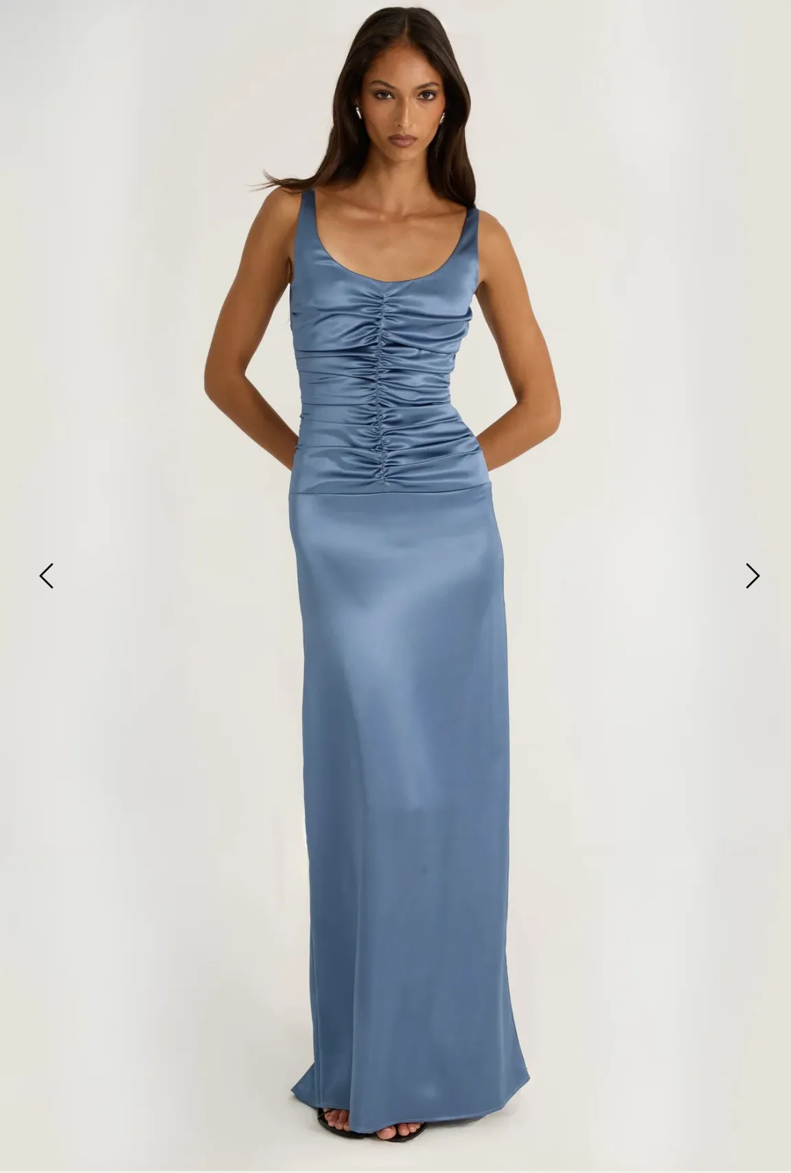 Atlein Gown Maxi Dress Vintage Blue Size S / AU 8 by Ance Gria