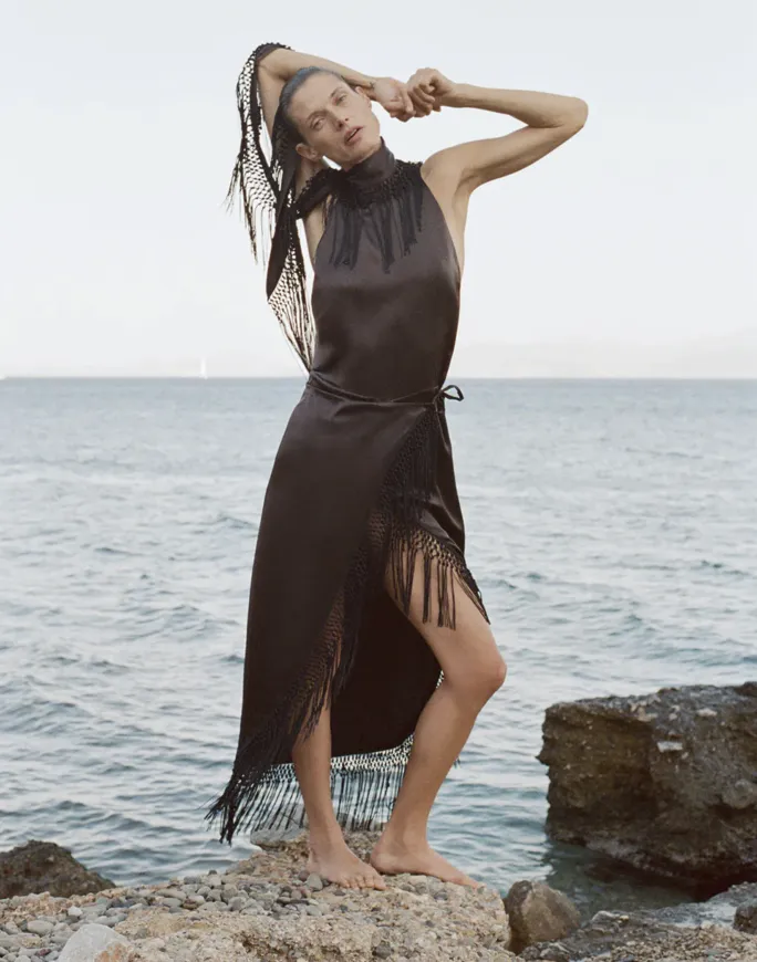 Lula Fringe Dress by SIR