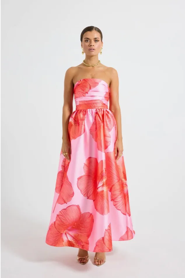 Kalani Strapless Midi Dress 10 by Pasduchas