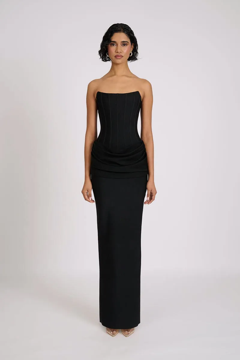Hilda Gown Dress Black Size 12 & 14 by Eliya The Label