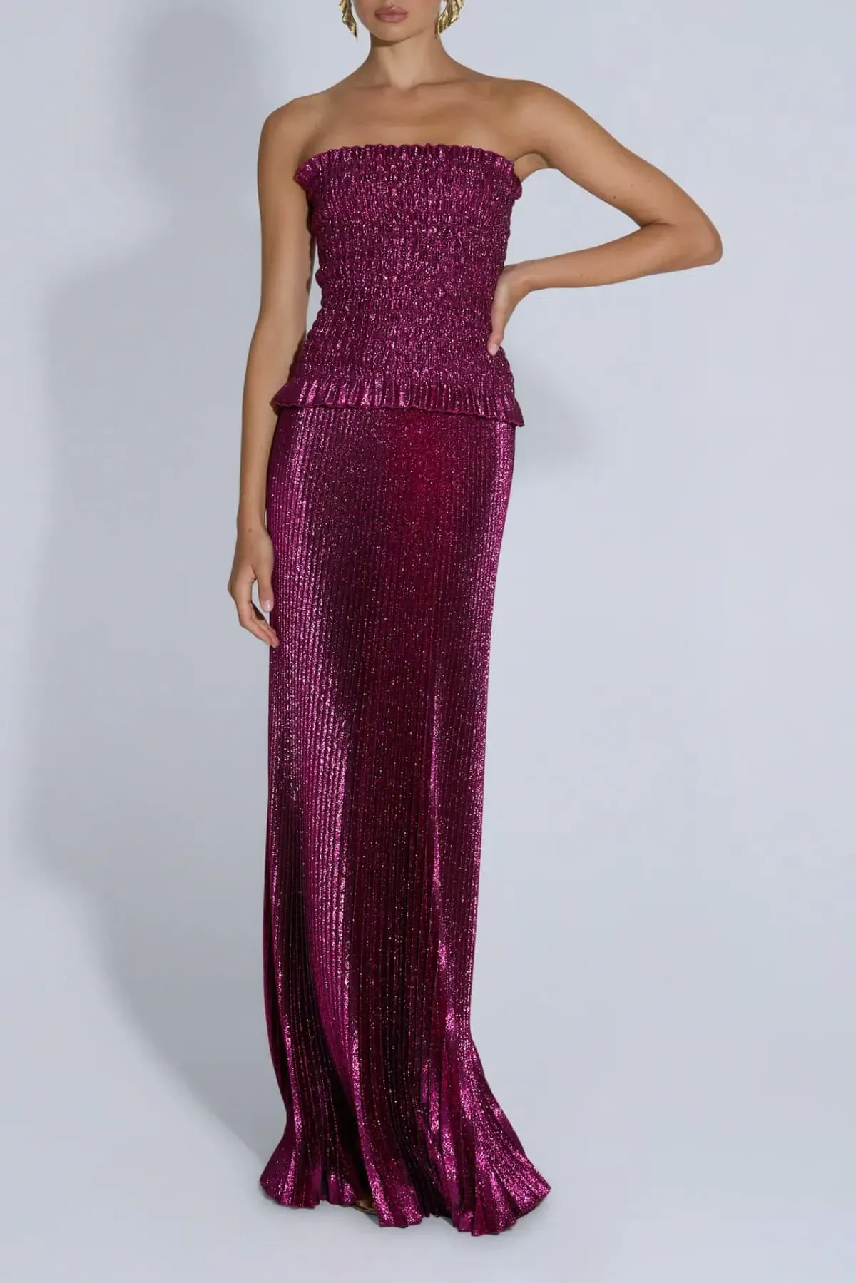 Maya Sangria Dress Purple Size 8 by L'IDEE