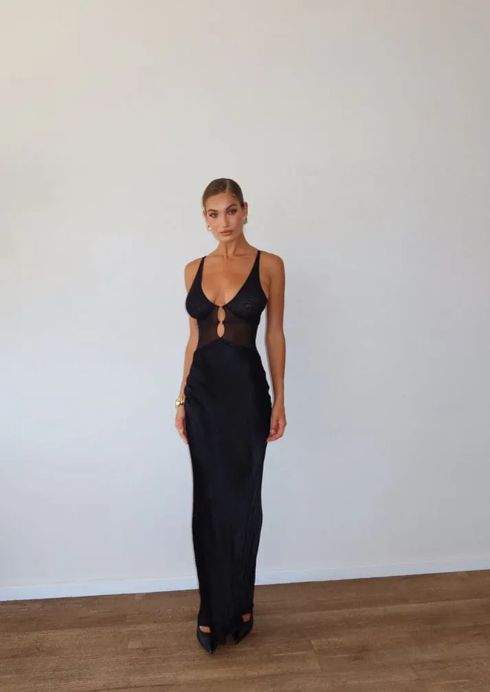 Hacie Maxi Dress Black Size 6 & 8 by Bec & Bridge
