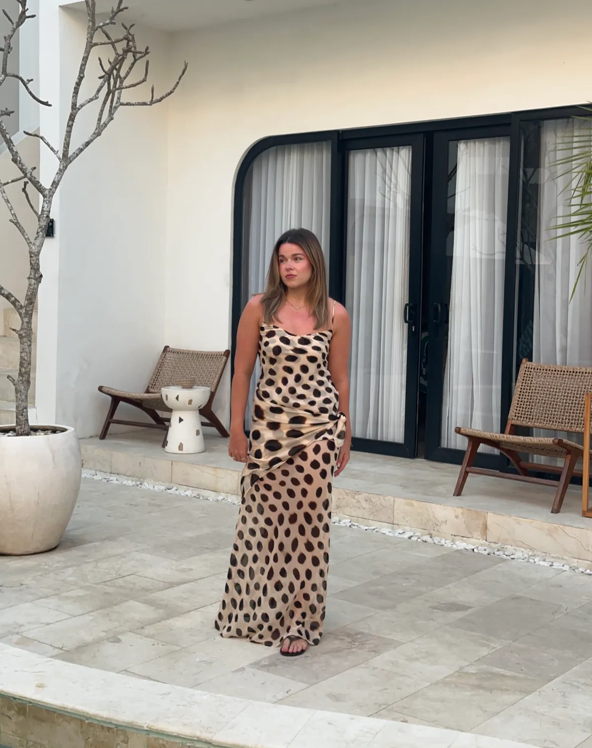 Ozias Maxi Dress Multi & Print Size XS / AU 6 by Rat & Boa