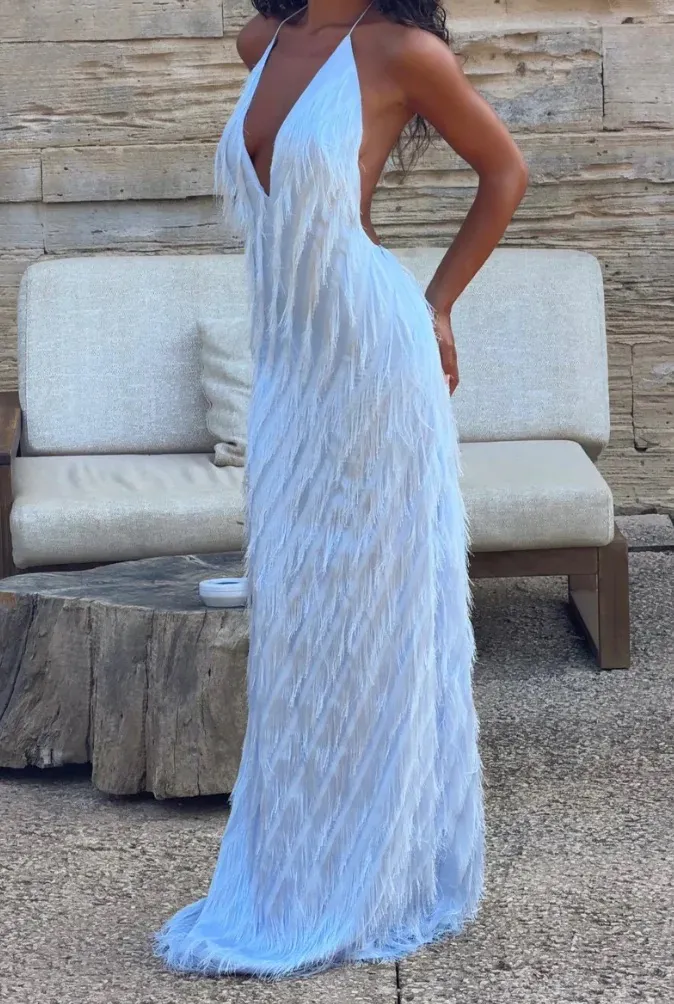Noa Gown Dress Blue Size XS / AU 6 & S / AU 8 by Jasook