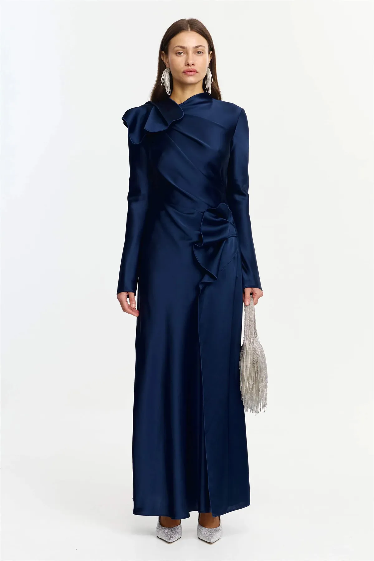 Ramwark Maxi Dress Blue Size 12 by Acler