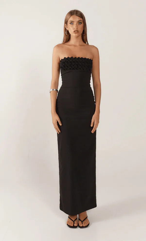 Margo Maxi Dress Black Size XS / AU 6, S / AU 8 & M / AU 10 by Ance Gria