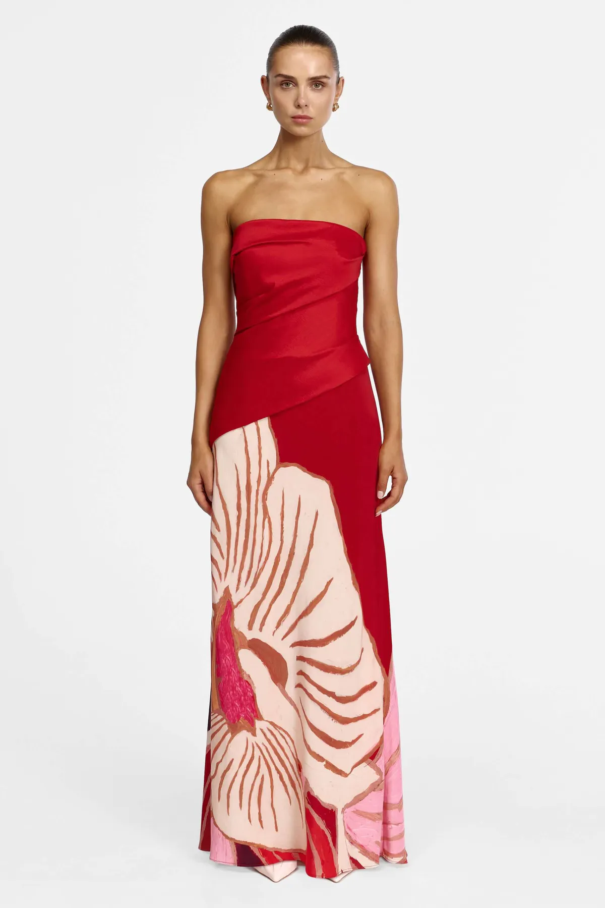 Lingle Maxi Dress Red Size 8, 10 & 12 by Acler