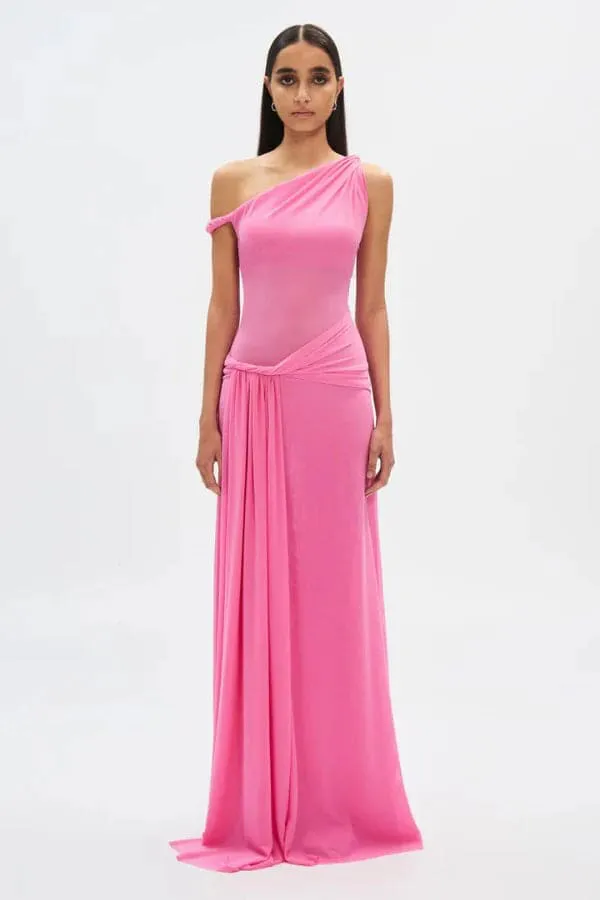 The Sisal Mesh Dress Orchid Pink Size XS / AU 6 by Misha