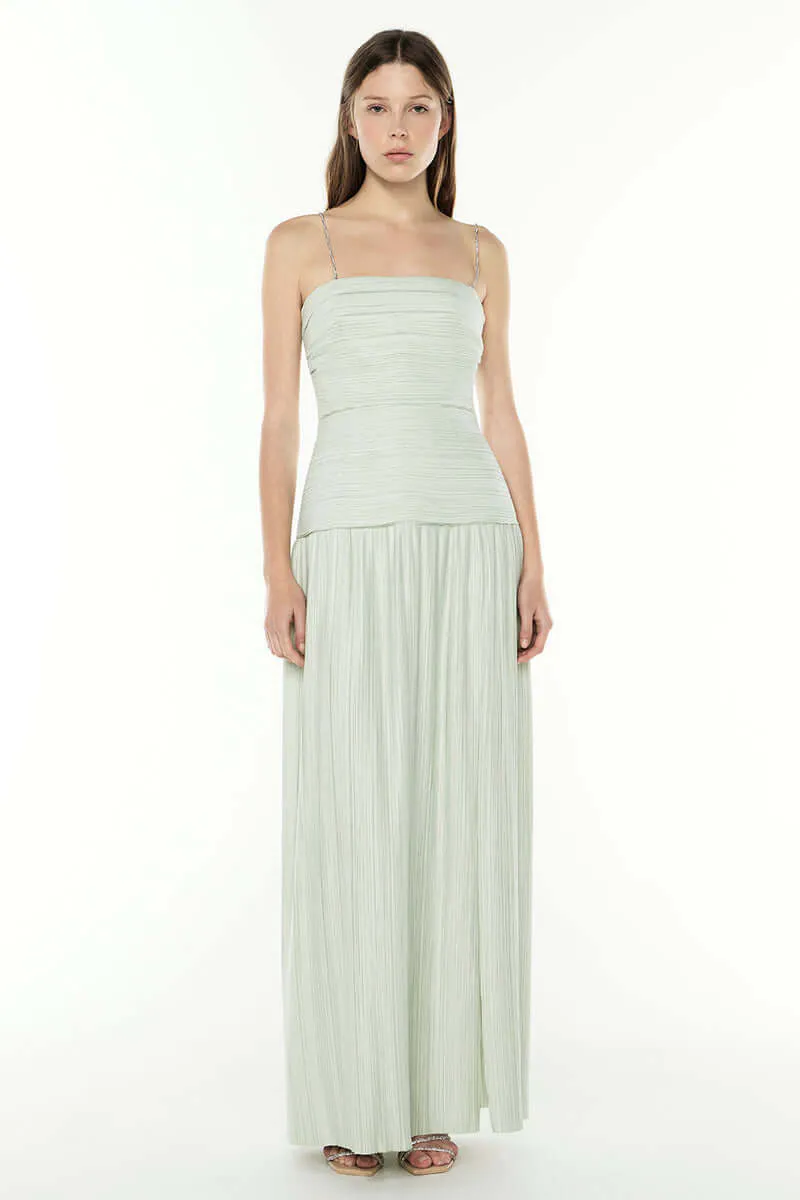 Royal Debut Dress Sage Green Size 6 by Manning Cartell