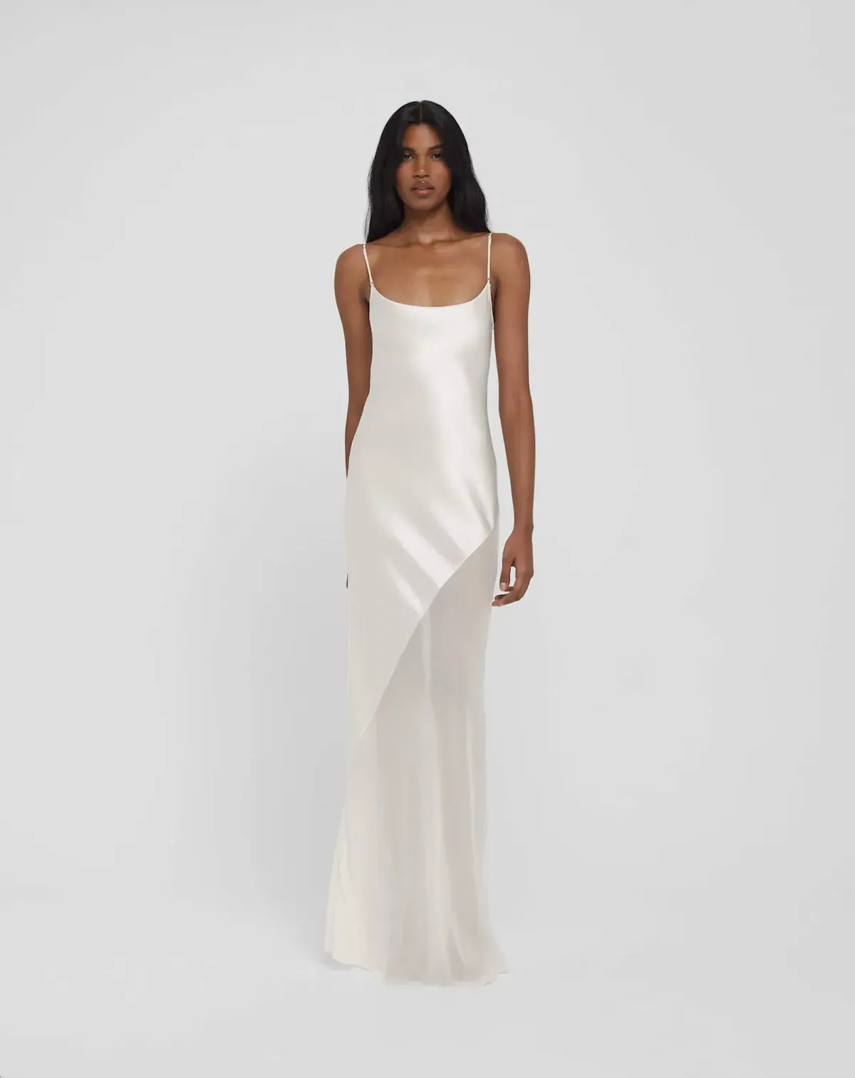 Ruba Slip Maxi Dress White Size S / AU 8 by Rat & Boa