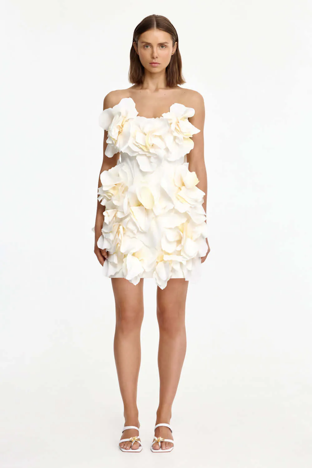 Jackhill Mini Dress White Size 8 by Acler