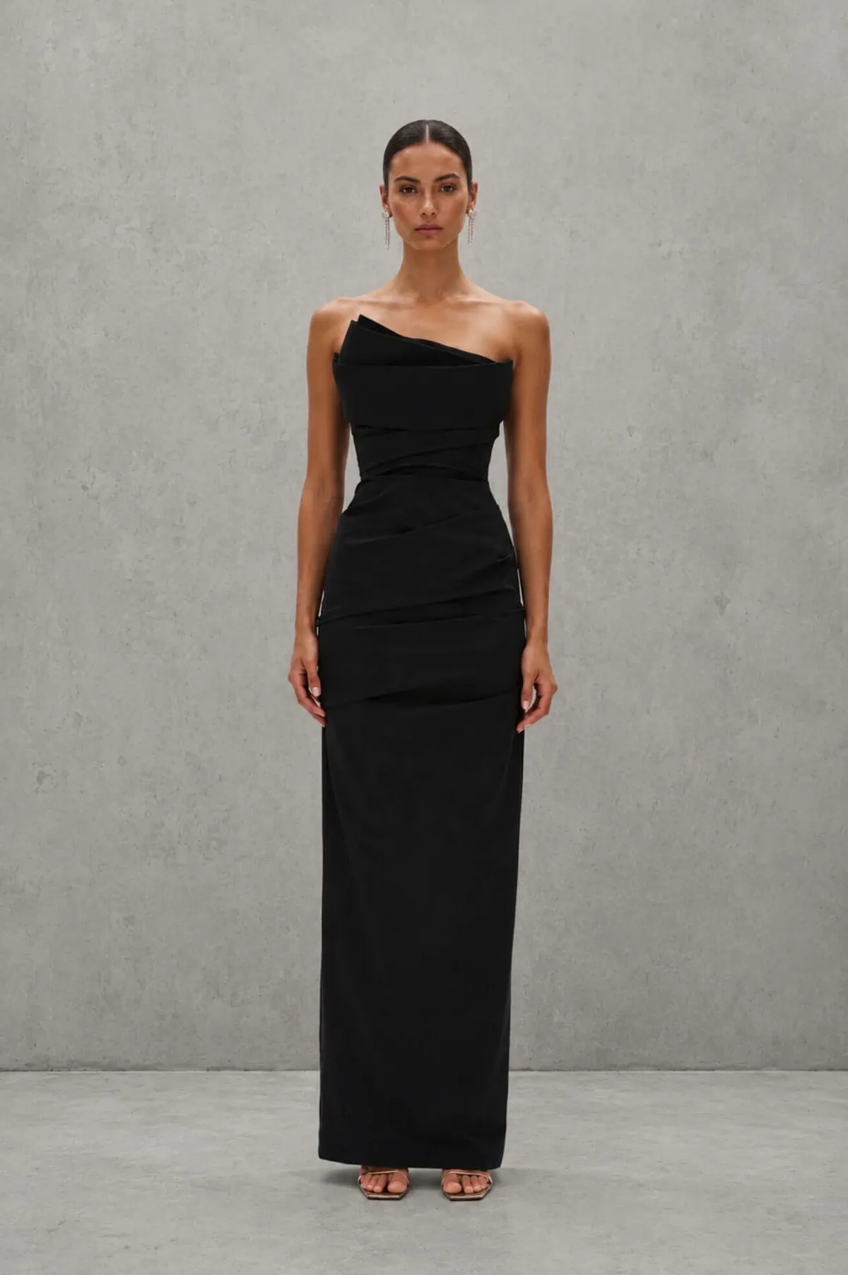 Salma Gown Dress Black Size 1 / AU 8, 2 / AU 10 & 3 / AU 12 by Rachel Gilbert