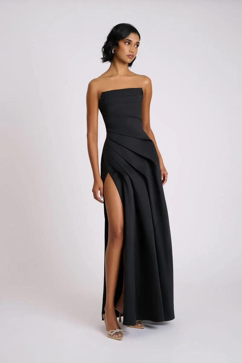 Deanna Gown Dress Black Size 8 by Eliya The Label