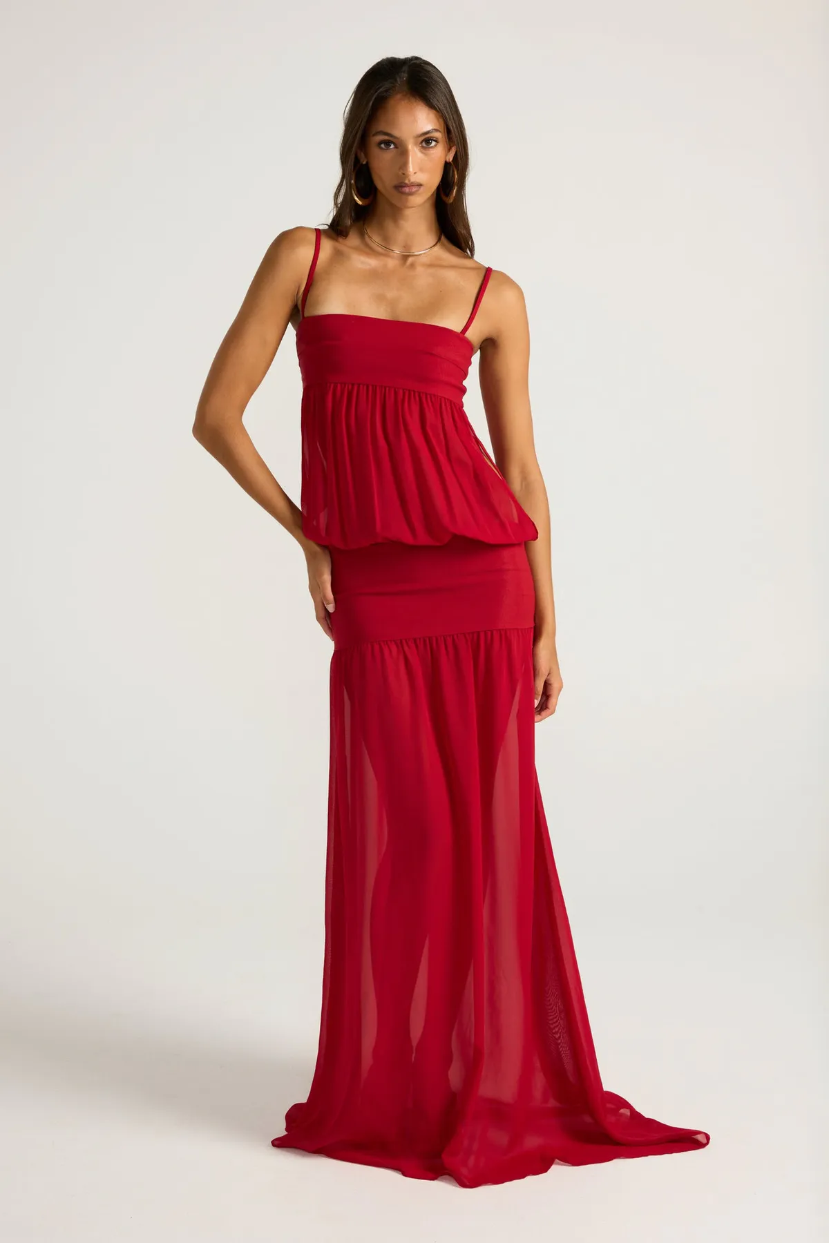 Romeo Gown Dress Red Size S / AU 8 by Ance Gria
