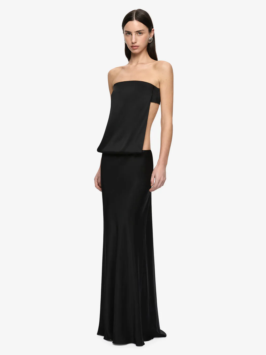 Renee Strapless Maxi Dress Black Size XS / AU 6 & S / AU 8 by Bec & Bridge