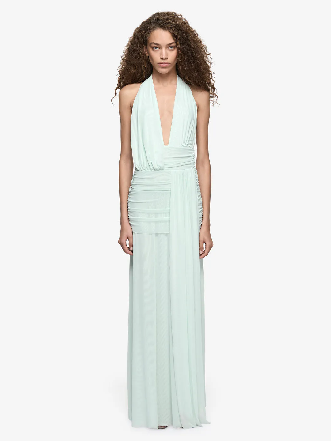 Cassis Drape Maxi Dress Spearmint Green Size 6 & 8 by Bec & Bridge