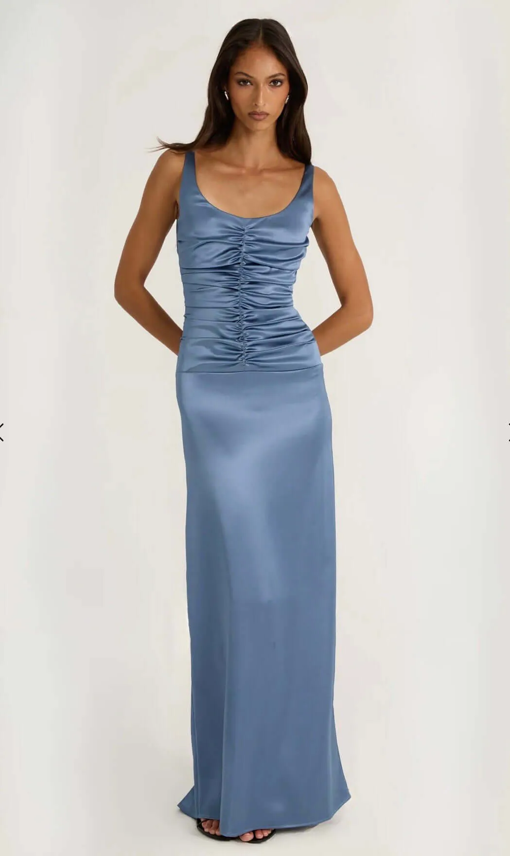 Atlein Maxi Dress Vintage Blue Size 6, 8 & 10 by Ance Gria
