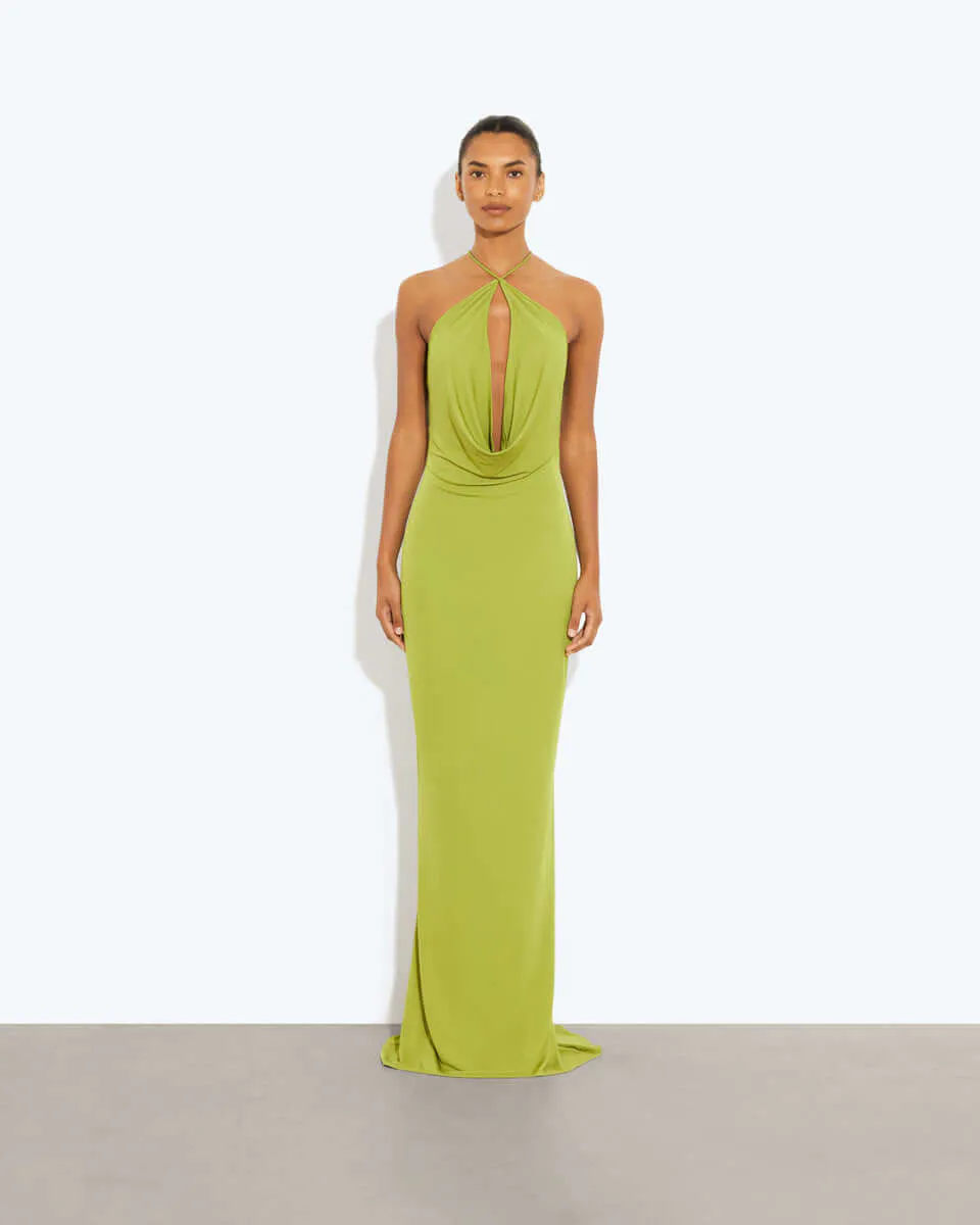 Giovana Maxi Dress Green Size S / AU 8 by Rat & Boa