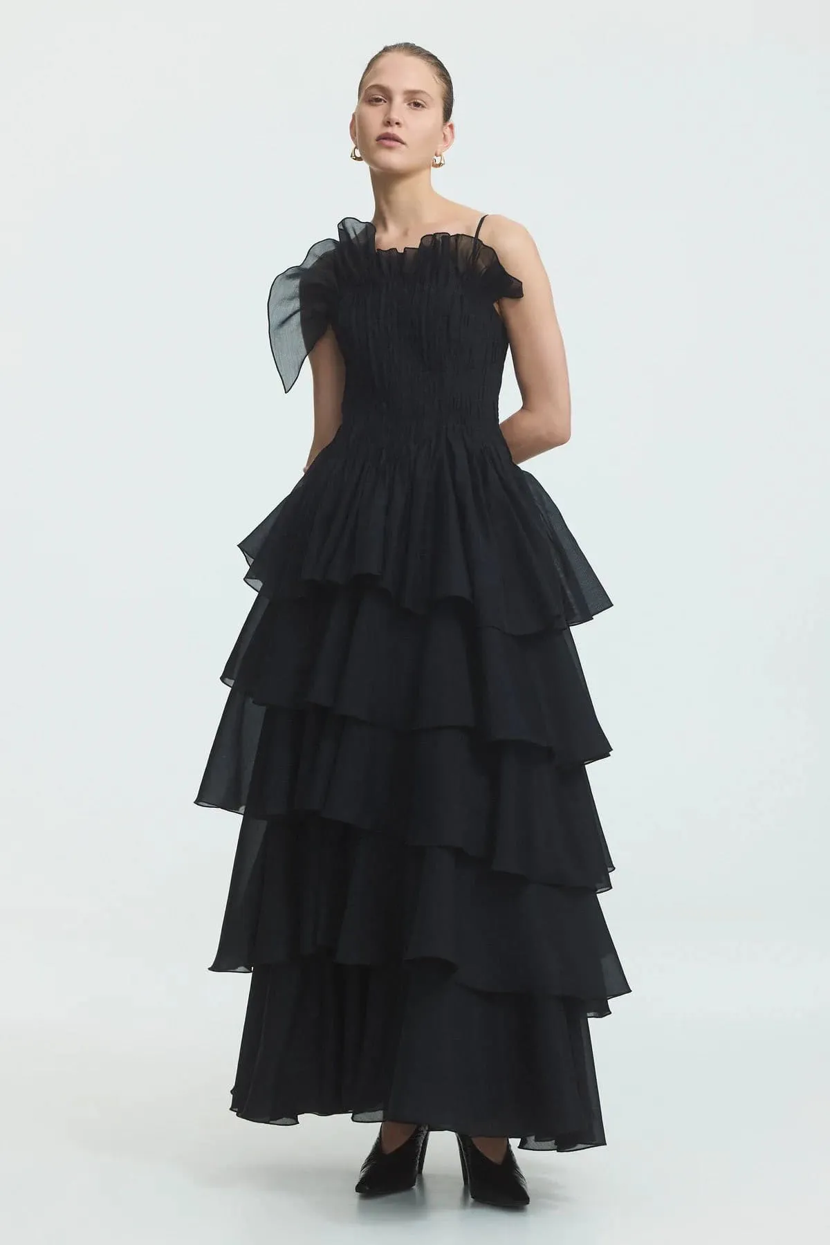Sonnet Gown Dress Black Size 8, 12 & 14 by Aje
