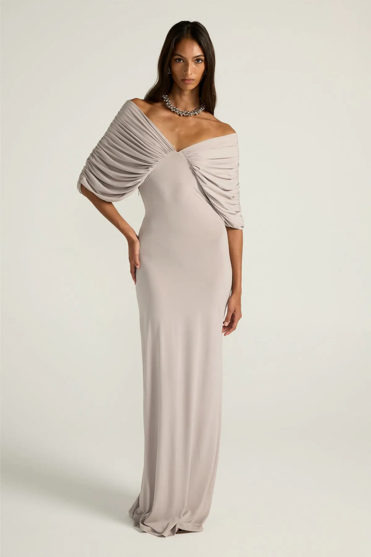 Neve Dress Grey Size S / AU 8 & M / AU 10 by Ance Gria
