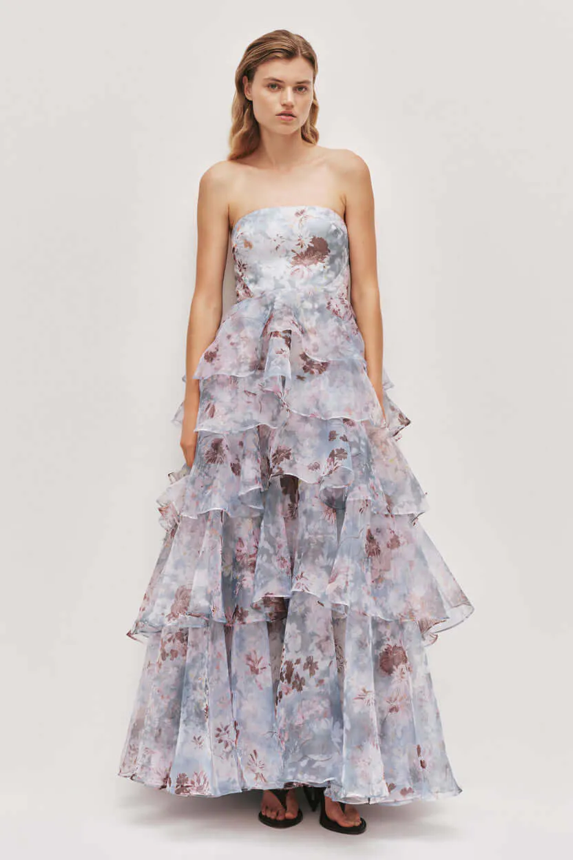 Gabriella Gown Dress Multi Size 6 & 8 by Aje