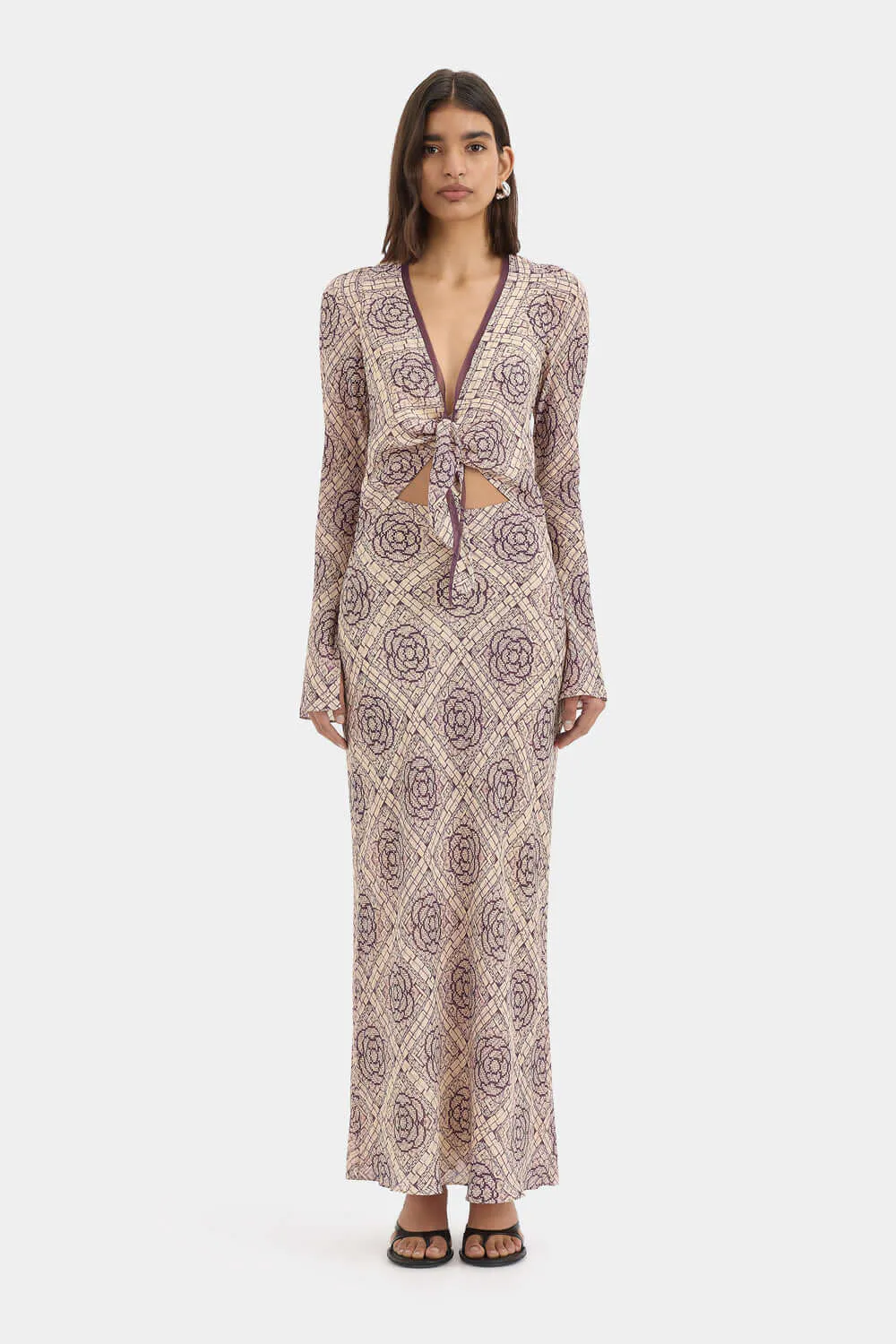 Mireli Scarf Dress Multi Size 0 / AU 6, 1 / AU 8 & 2 / AU 10 by SIR