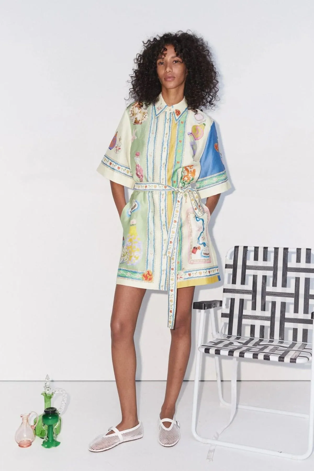 Elixir Mini Dress Multi Size 8, 10 & 16 by Alemais