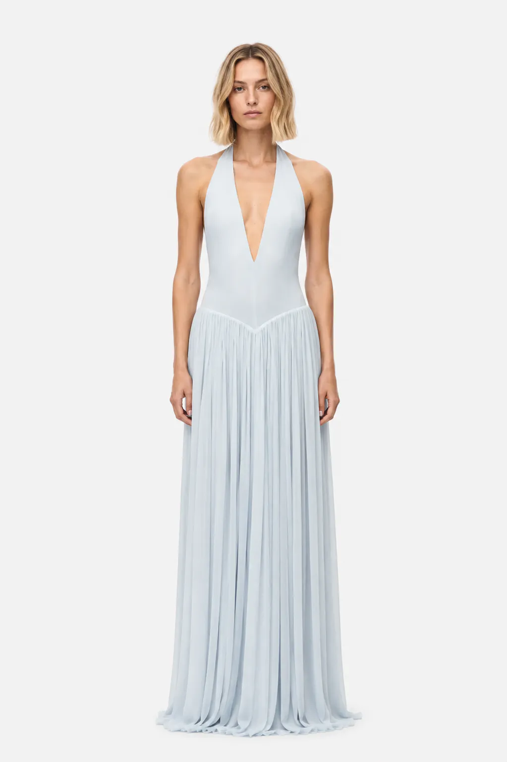 The Ophelia Jersey Maxi Dress Skywriting Blue Size 6 & 8 by Misha