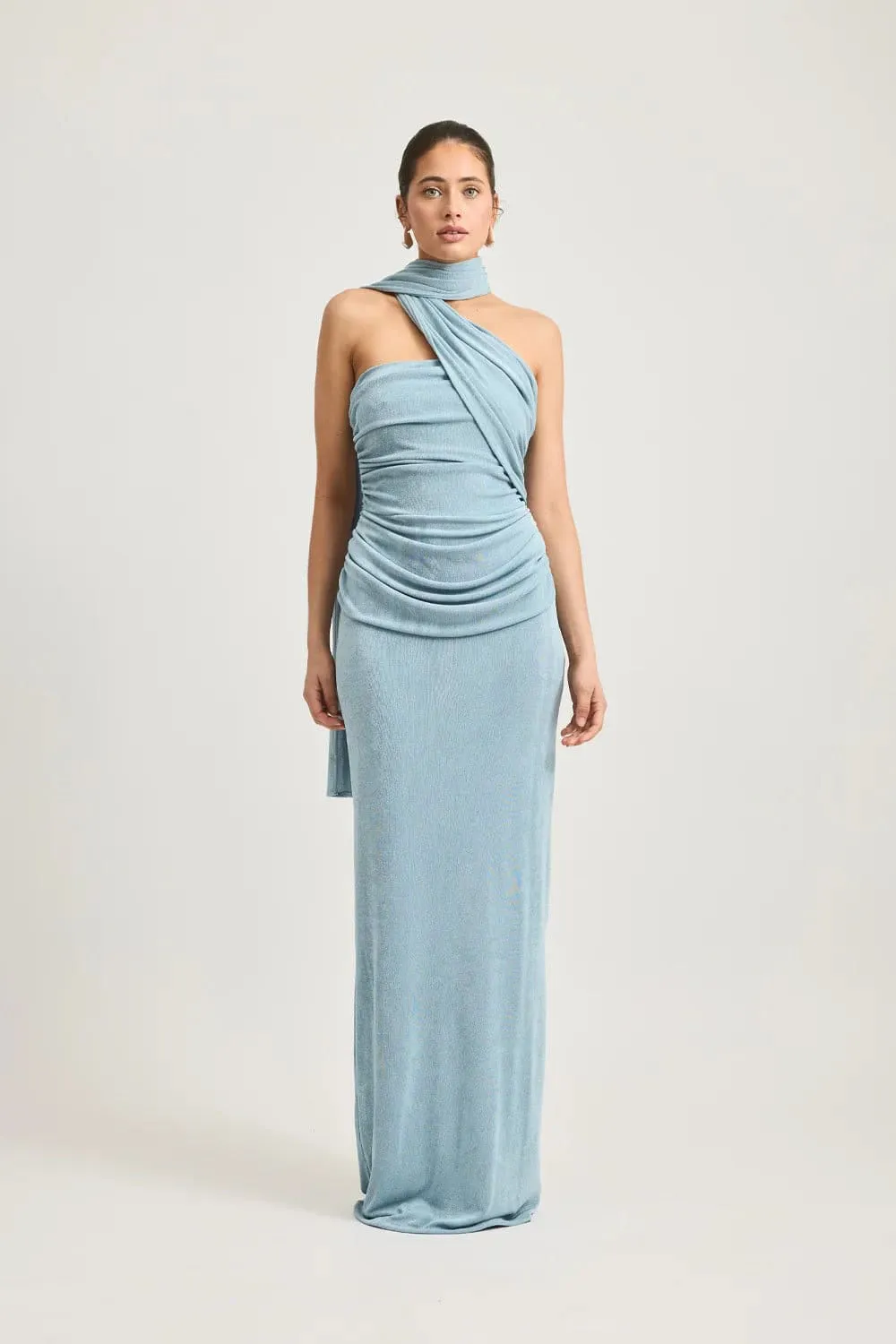 Iesha Dress Powder Blue Size 6, 8, 10 & 12 by Tojha