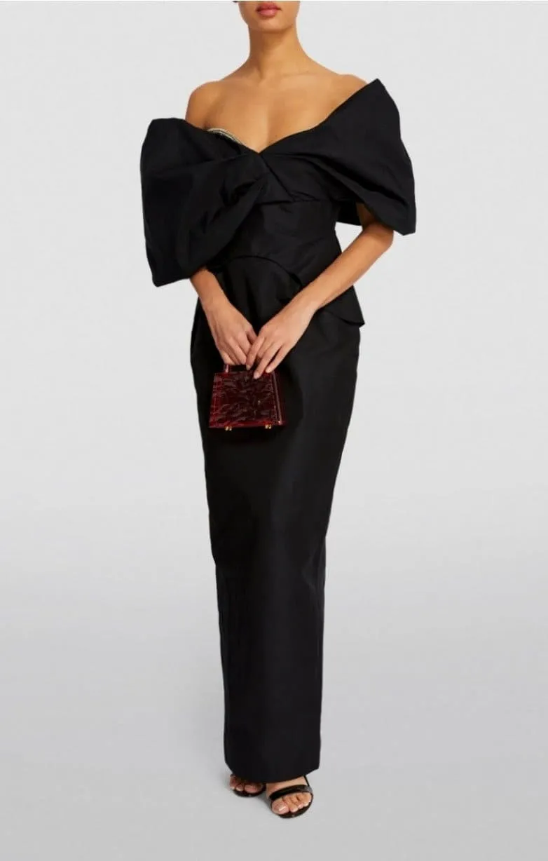 Xavier Gown Dress Black Size 2 / AU 10 & 3 / AU 12 by Rachel Gilbert