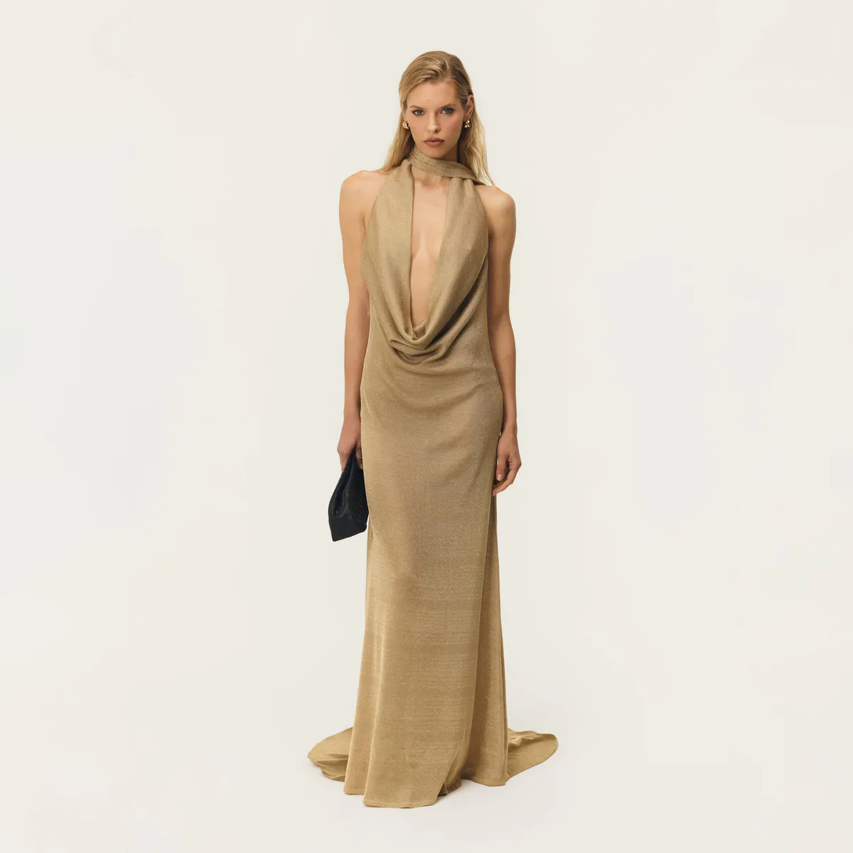 Kaia Dress Gold Size 6 by Arcina Ori