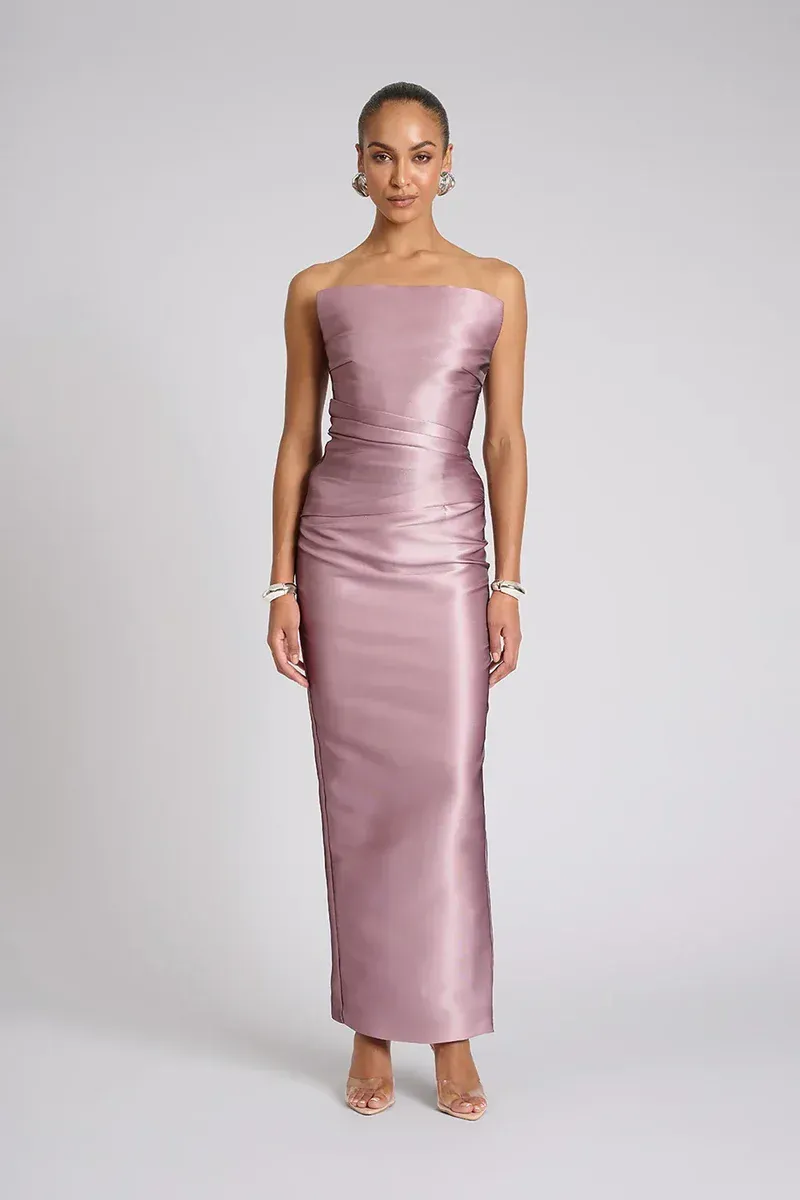 Tatum Maxi Dress Purple Size XS / AU 6 & M / AU 10 by Eliya The Label