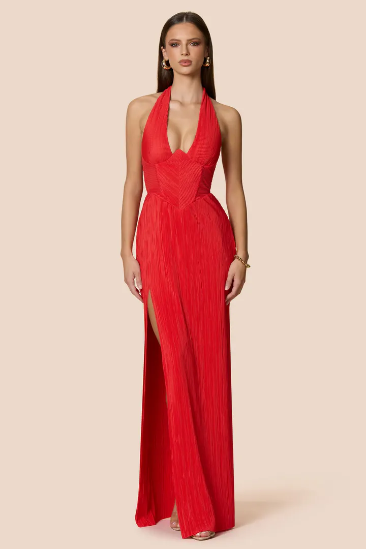 Belleza Gown Dress Cherry Red Size XS / AU 6, S / AU 8, M / AU 10 & L / AU 12 by Nookie